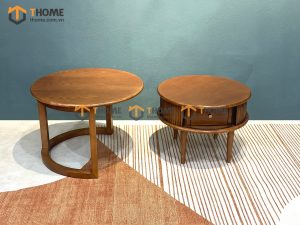 Bàn sofa gỗ sồi tự nhiên lan sọc mẹ bồng con BSFMG-29SN