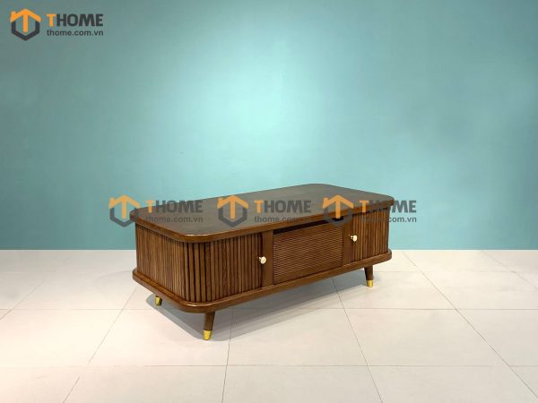 Bàn sofa gỗ sồi tự nhiên Nova lan sọc BSFMG-11SN
