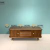Bàn sofa gỗ sồi tự nhiên Nova lan sọc BSFMG-11SN