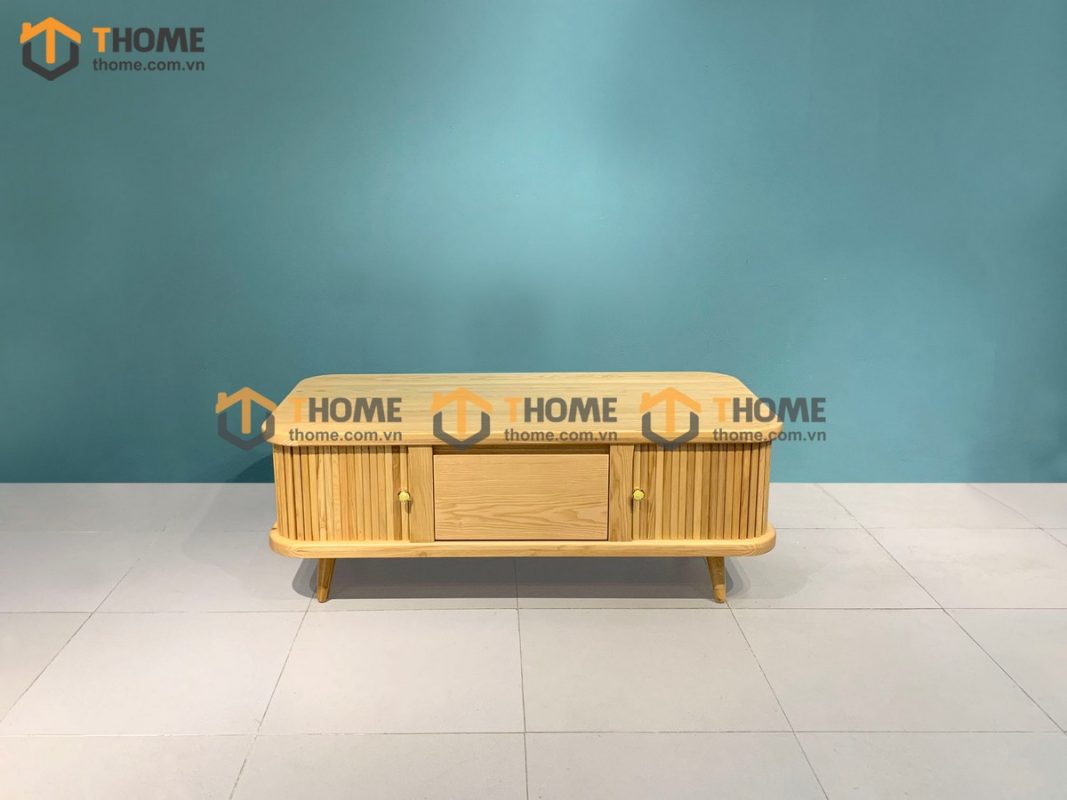Bàn sofa gỗ sồi tự nhiên Nova lan sọc BSFMG-11SN