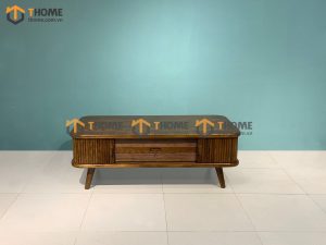 Bàn sofa gỗ sồi tự nhiên Nova lan sọc thấp BSFMG-09SN