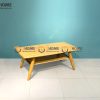 Bàn sofa gỗ sồi tự nhiên Sunrise 2 tầng BSFMG-15SN