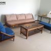 Bàn sofa gỗ sồi tự nhiên sọc hông BSFMG-04SN