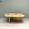 Bàn sofa gỗ sồi tự nhiên mặt xoài Movado BSFMG-23SN