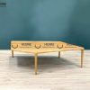 Bàn sofa gỗ sồi tự nhiên Victoria chân nhện BSFMG-22SN