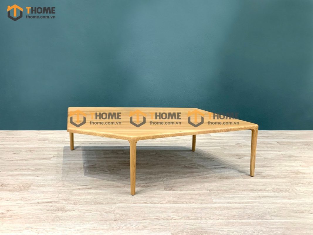Bàn sofa gỗ sồi tự nhiên Victoria chân nhện BSFMG-22SN