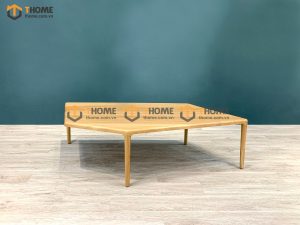 Bàn sofa gỗ sồi tự nhiên Victoria chân nhện BSFMG-22SN