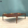 Bàn sofa gỗ sồi tự nhiên Victoria chân nhện BSFMG-22SN