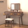Bàn trang điểm gỗ sồi tự nhiên Cogo BTD-06SN