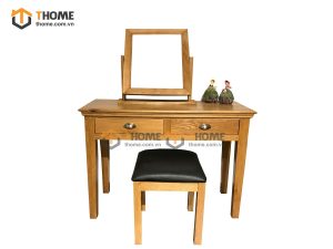 Bàn trang điểm gỗ sồi tự nhiên Hampshire BTD-01SM