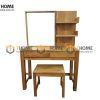 Bàn trang điểm gỗ sồi tự nhiên liên hợp kiểu 01 BTD-09SM