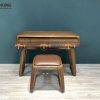 Bàn trang điểm gỗ sồi tự nhiên Luxury BTD-03SN