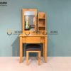 Bàn trang điểm gỗ sồi tự nhiên Sala BTD-20SM