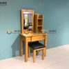 Bàn trang điểm gỗ sồi tự nhiên Sala BTD-20SM