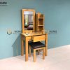 Bàn trang điểm gỗ sồi tự nhiên Sala BTD-20SM