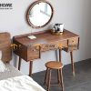 Bàn trang điểm gỗ sồi tự nhiên Tissot BTD-05SN