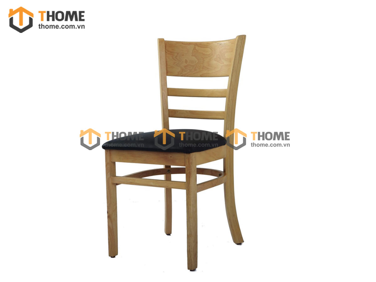 Ghế ăn gỗ cao su tự nhiên Cabin màu tự nhiên GHE-05CS