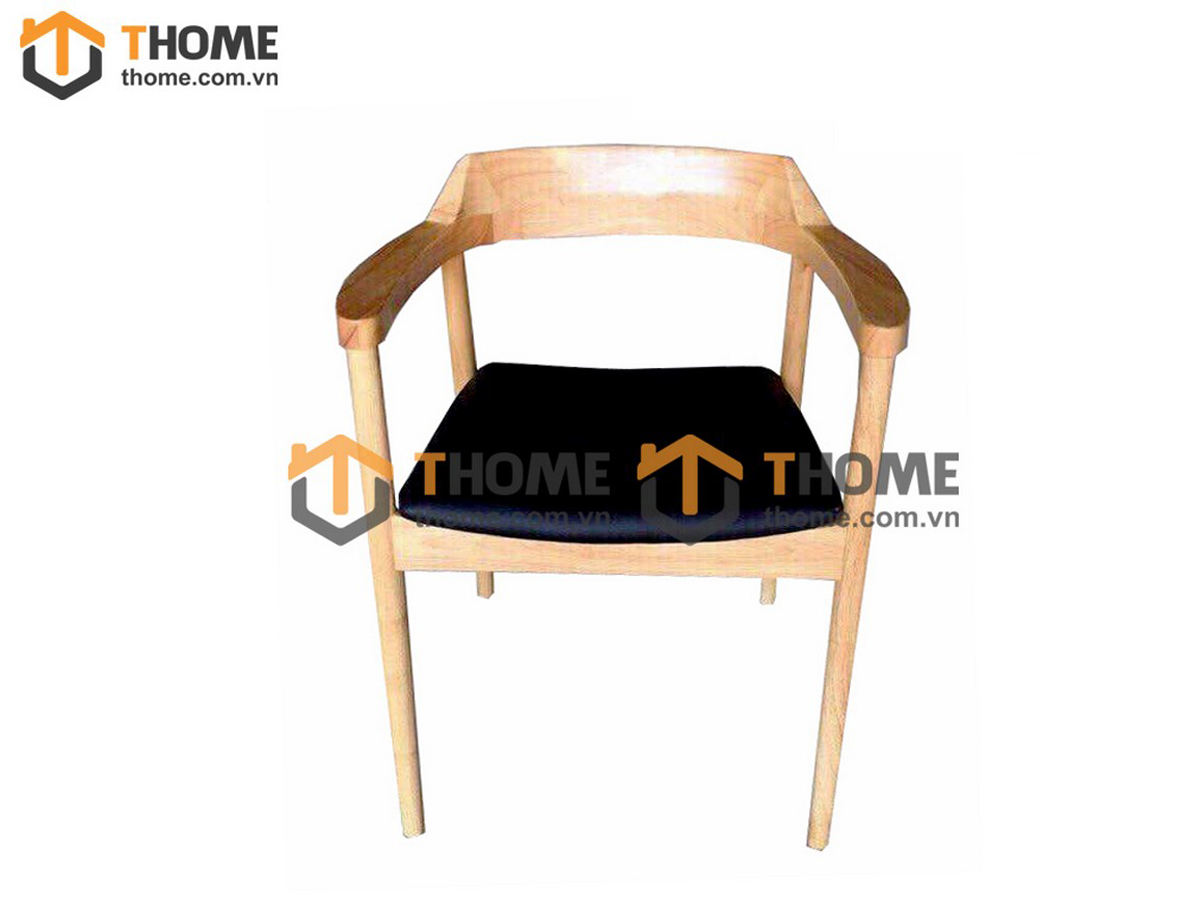 Ghế ăn gỗ cao su tự nhiên Hiroshima GHE-10CS