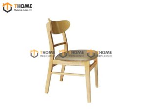 Ghế ăn gỗ cao su tự nhiên Mango màu tự nhiên GHE-01CS