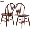 Ghế ăn gỗ cao su tự nhiên Vòm màu óc chó GHE-08CS