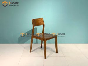 Ghế ăn gỗ sồi tự nhiên 1 lá GHEMG-08SN