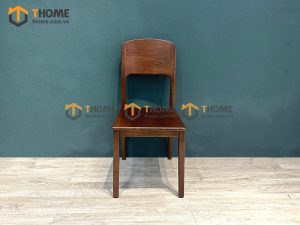 Ghế ăn gỗ sồi tự nhiên 1 lá cong GHEMG-22SN