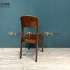 Ghế ăn gỗ sồi tự nhiên 1 lá cong GHEMG-22SN