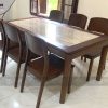 Ghế ăn gỗ sồi tự nhiên 1 lá cong GHEMG-22SN