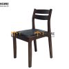 Ghế ăn gỗ sồi tự nhiên 2 lá GHEMG-09SN