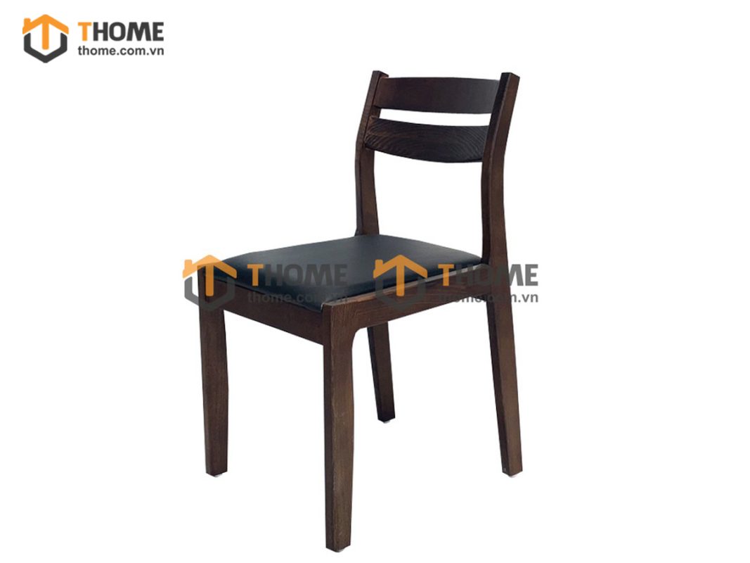 Ghế ăn gỗ sồi tự nhiên 2 lá GHEMG-09SN