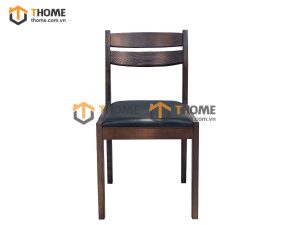 Ghế ăn gỗ sồi tự nhiên 2 lá GHEMG-09SN