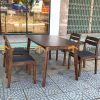 Ghế ăn gỗ sồi tự nhiên 2 lá GHEMG-09SN
