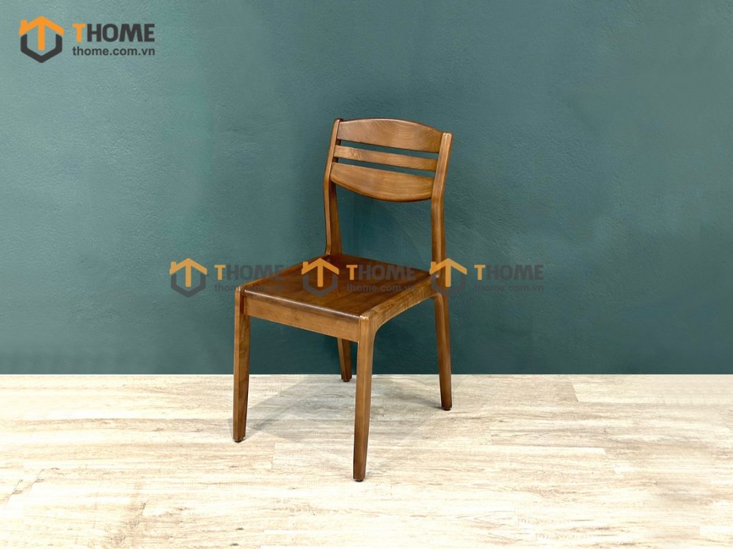 Ghế ăn gỗ sồi tự nhiên 3 lá GHEMG-10SN