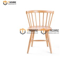 Ghế ăn gỗ sồi tự nhiên 9 nan GHEMG-06SN