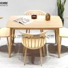 Ghế ăn gỗ sồi tự nhiên 9 nan GHEMG-06SN