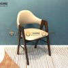 Ghế ăn gỗ sồi tự nhiên mặt nệm chữ A GHEMN-05SN