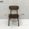 Ghế ăn gỗ sồi tự nhiên Rew mặt gỗ GHEMG-23SN