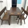Ghế ăn gỗ sồi tự nhiên Rew mặt gỗ GHEMG-23SN