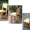 Ghế ăn gỗ sồi tự nhiên đan mây Aha mặt mây tựa mây GHEMM-17SN