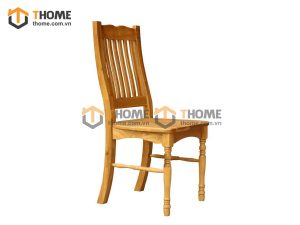 Ghế ăn gỗ sồi tự nhiên mặt gỗ Ashmore GHE-17SM