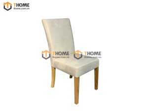 Ghế ăn gỗ sồi tự nhiên mặt nệm Buffe GHEMN-22SN