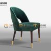 Ghế ăn gỗ sồi tự nhiên mặt nệm Collins GHEMN-23SN