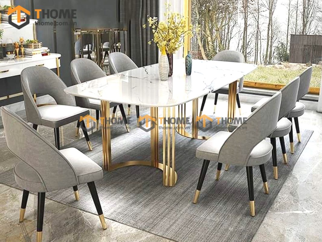 Ghế ăn gỗ sồi tự nhiên mặt nệm Collins GHEMN-23SN