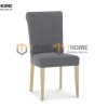 Ghế ăn gỗ sồi tự nhiên mặt gỗ bọc nệm GHE-23SM