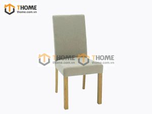 Ghế ăn gỗ sồi tự nhiên mặt gỗ bọc nệm GHE-23SM