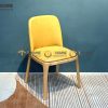 Ghế ăn gỗ sồi tự nhiên mặt nệm Grace GHEMN-01SN