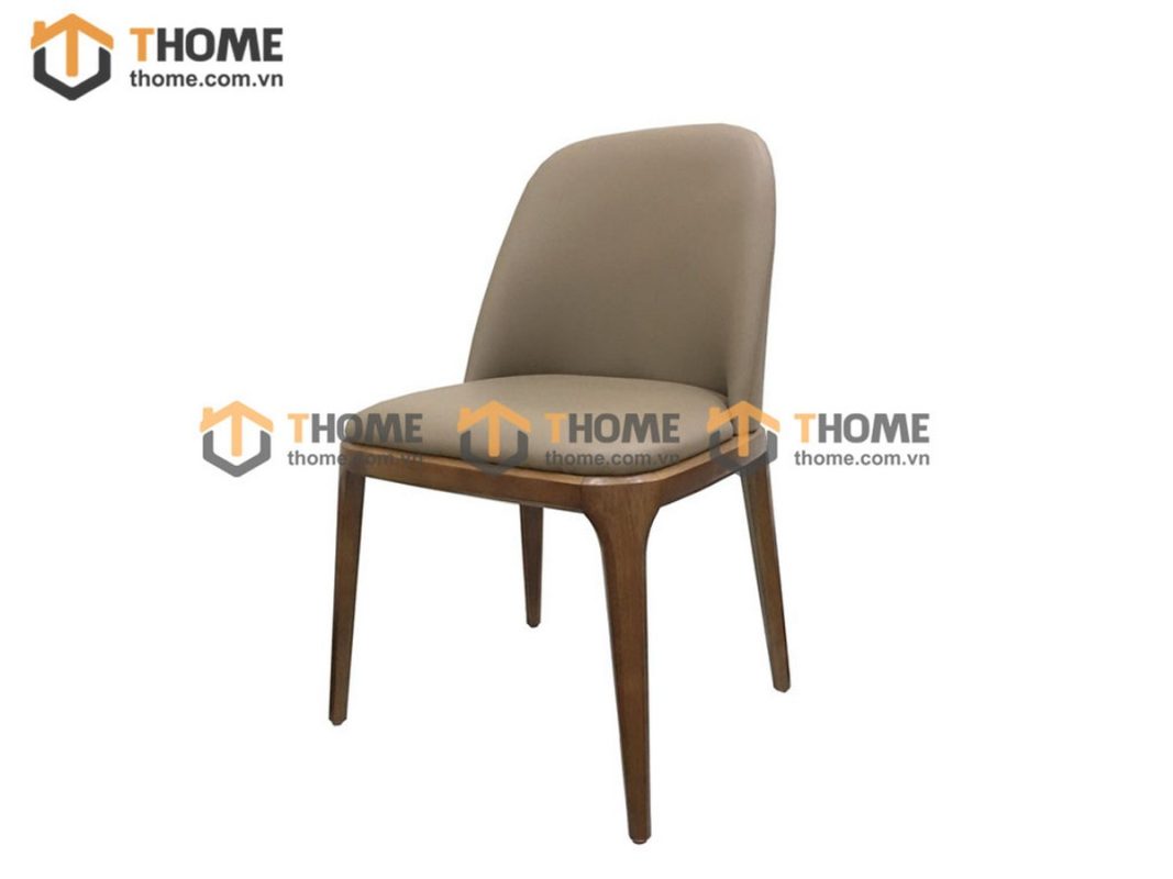 Ghế ăn gỗ sồi tự nhiên mặt nệm Grace GHEMN-01SN
