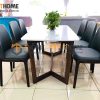 Ghế ăn gỗ sồi tự nhiên mặt nệm Grace GHEMN-01SN