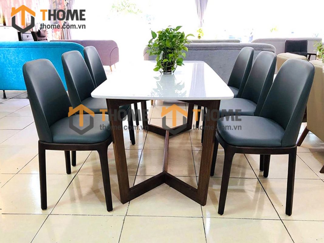 Ghế ăn gỗ sồi tự nhiên mặt nệm Grace GHEMN-01SN