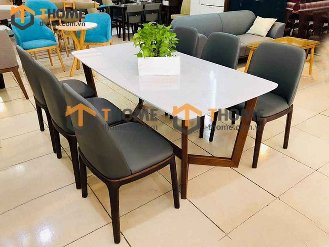 Ghế ăn gỗ sồi tự nhiên mặt nệm Grace GHEMN-01SN